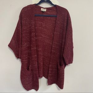 Maroon Cardigan